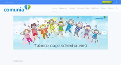 Desktop Screenshot of comunia.ro